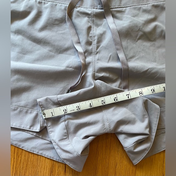 Apana (from Nordstrom Rack) medium athletic shorts. EUC. Dusky gray. - Picture 7 of 8